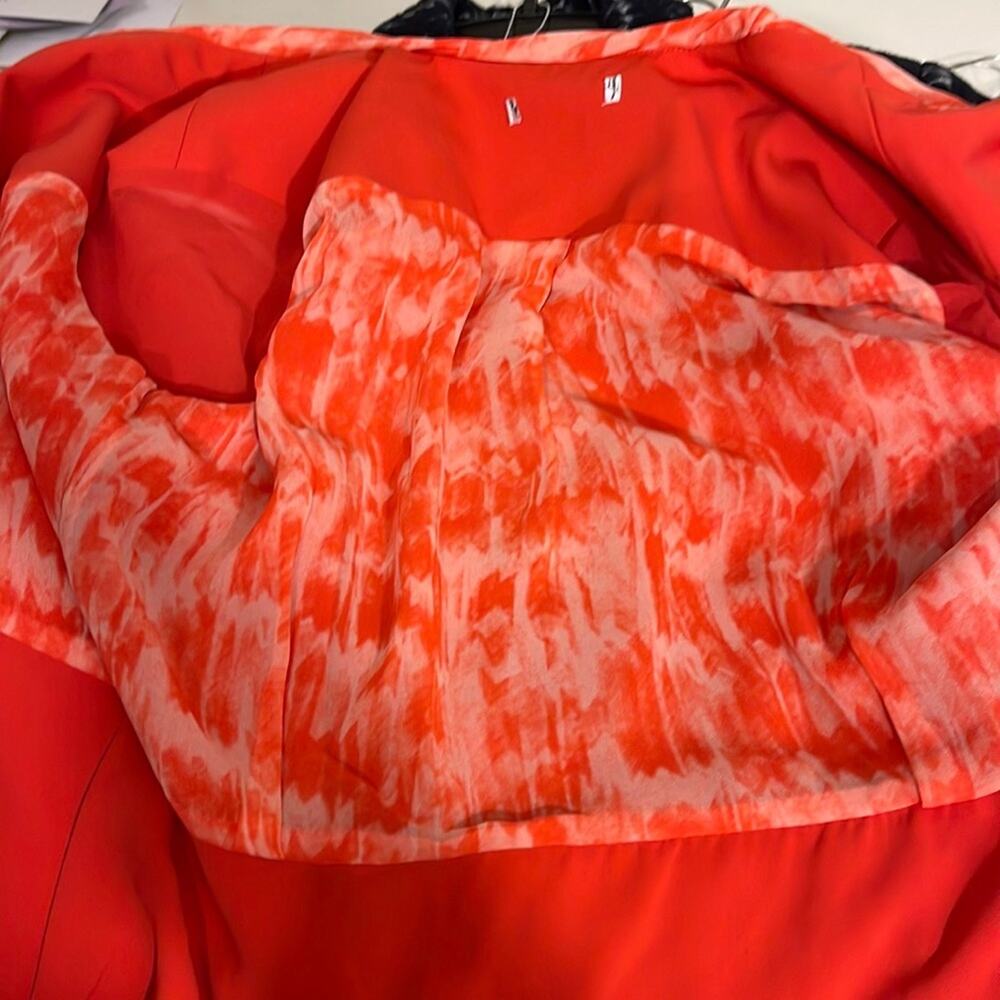 CAbi  Style #216 Jane Jacket Peplum Orange BNWOT - Picture 4 of 12